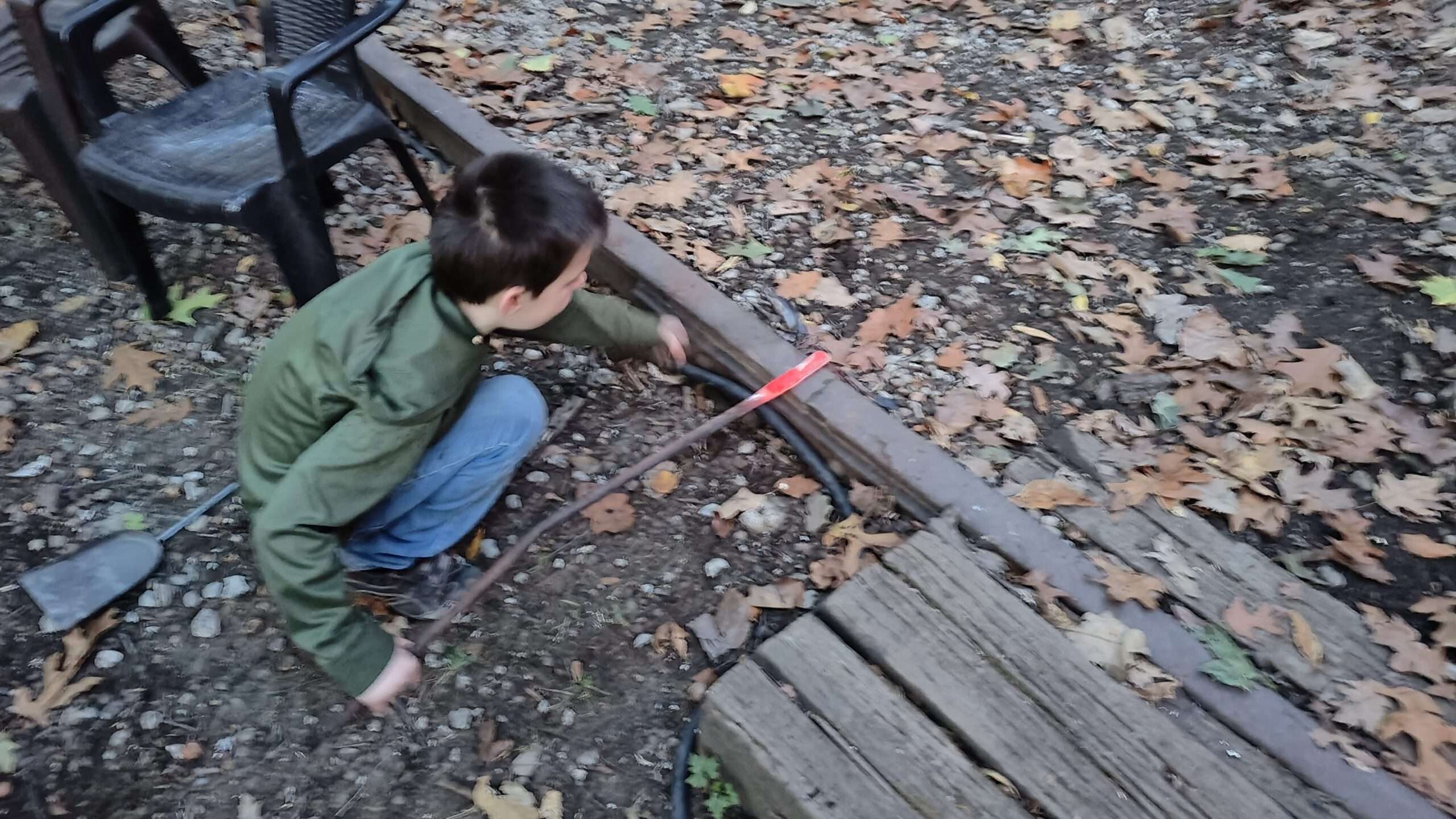 making a forge from a campfire